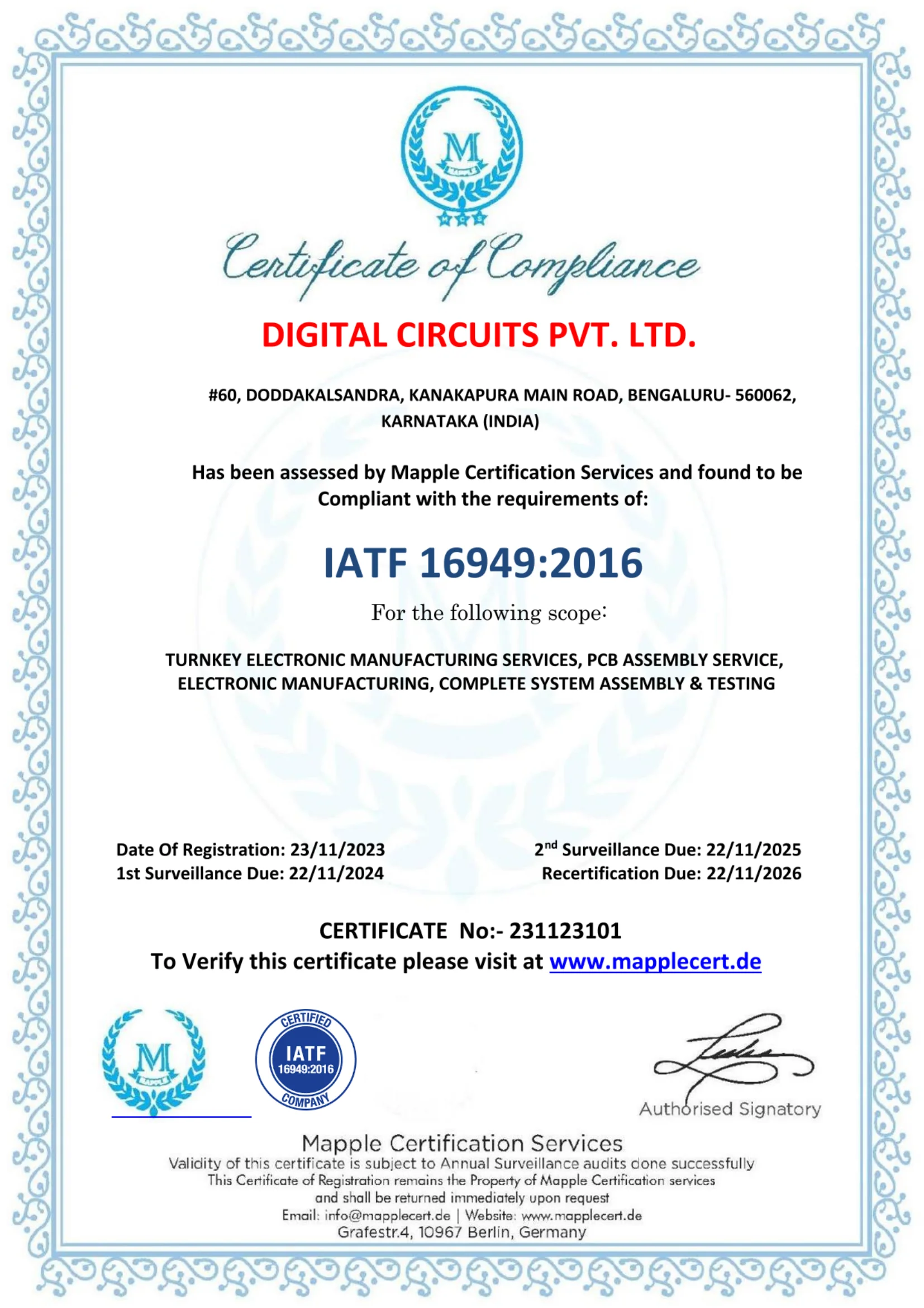 IATF 16949:2016