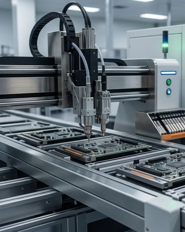 Digital Circuits manufacturing floor