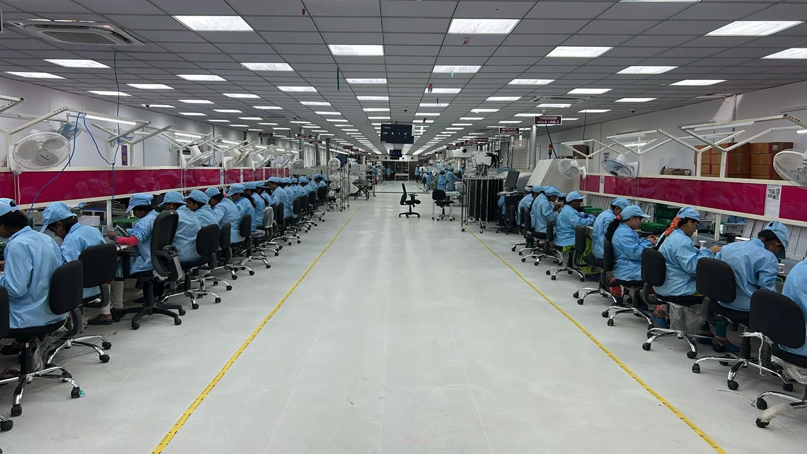 Digital Circuits manufacturing floor